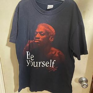Vintage 90s Dennis Rodman “Be Yourself” shirt